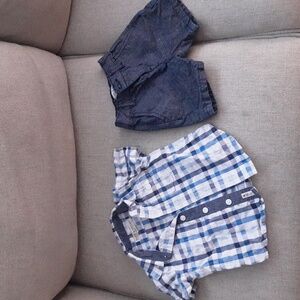 Hope and Henry boys 3-6 month outfit